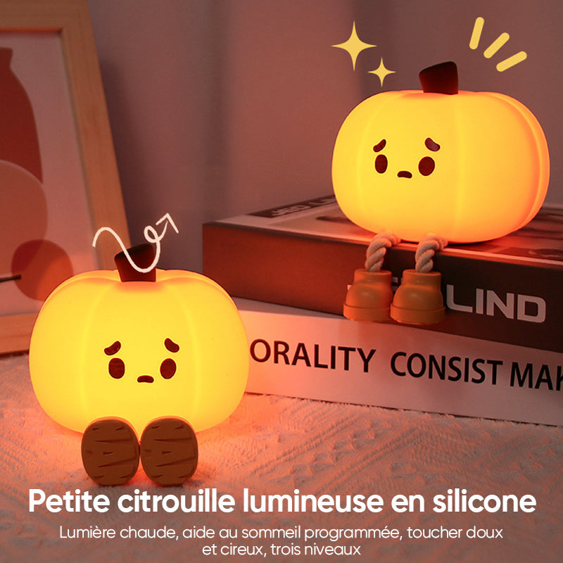 Veilleuse LED citrouille