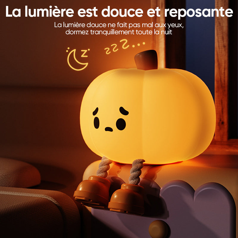 Veilleuse LED citrouille