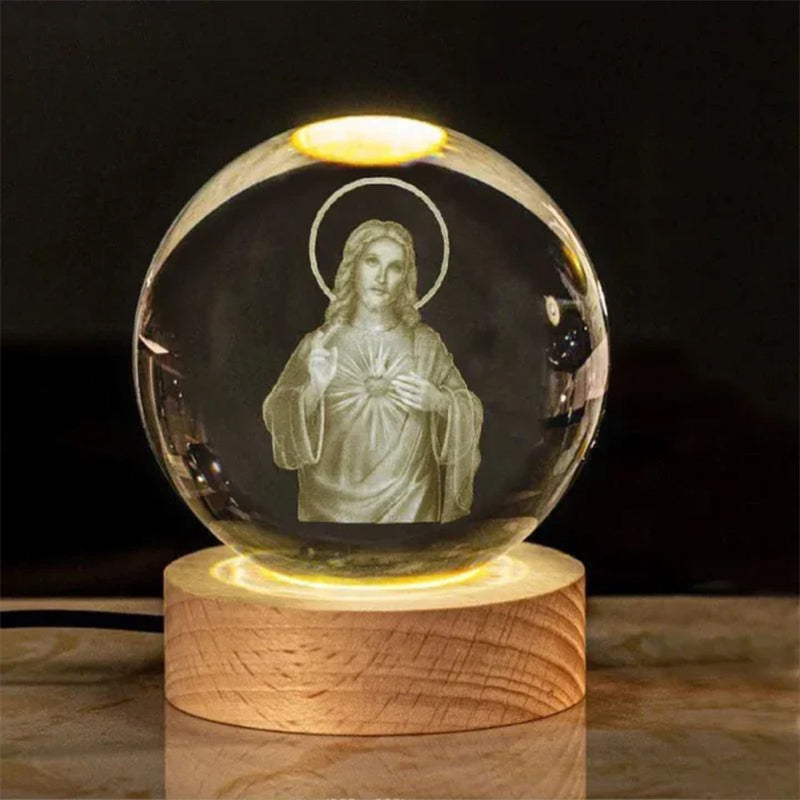 Boule de cristal sacrée créative