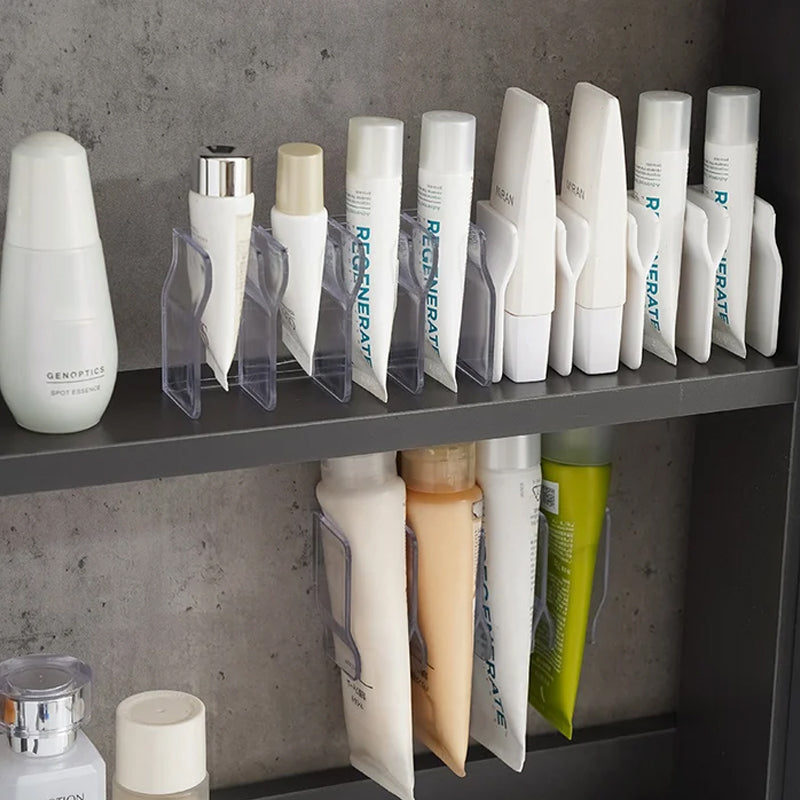 Organisateur de cosmétiques de mur sans perforation