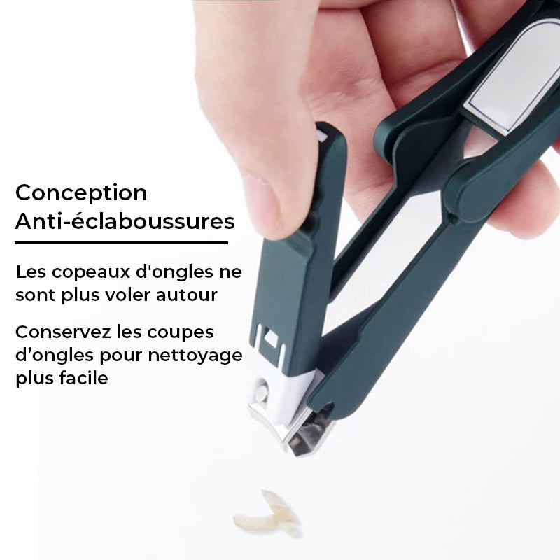 Ciseaux à ongles portables avec loupe