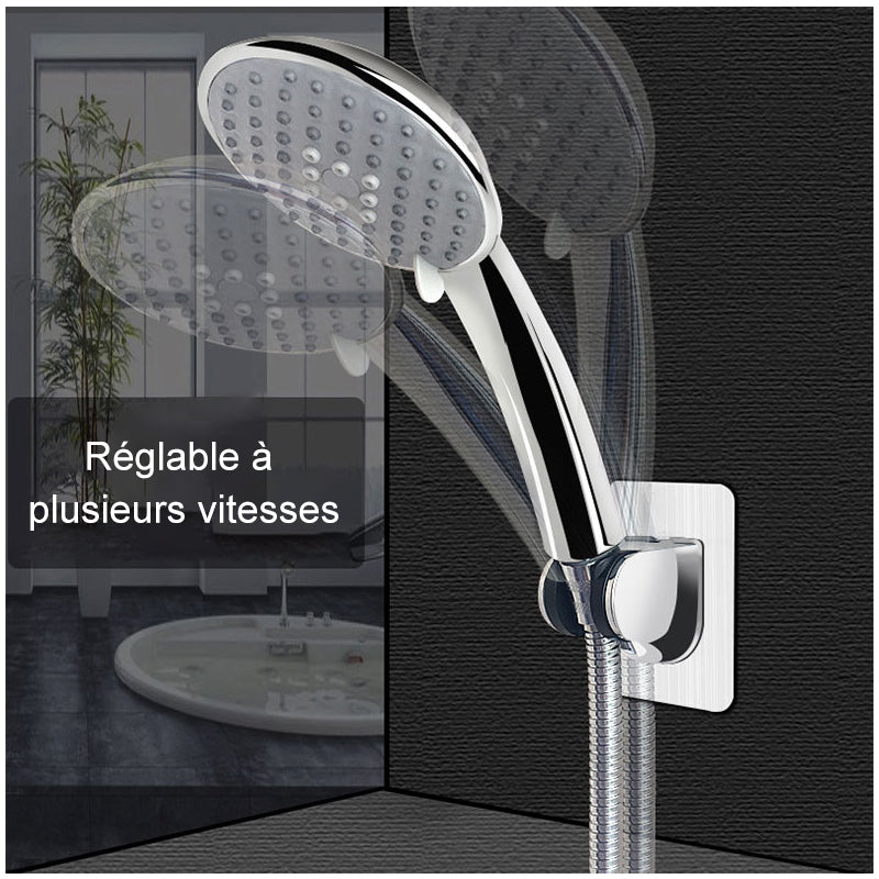 Support de pommeau de douche autocollant