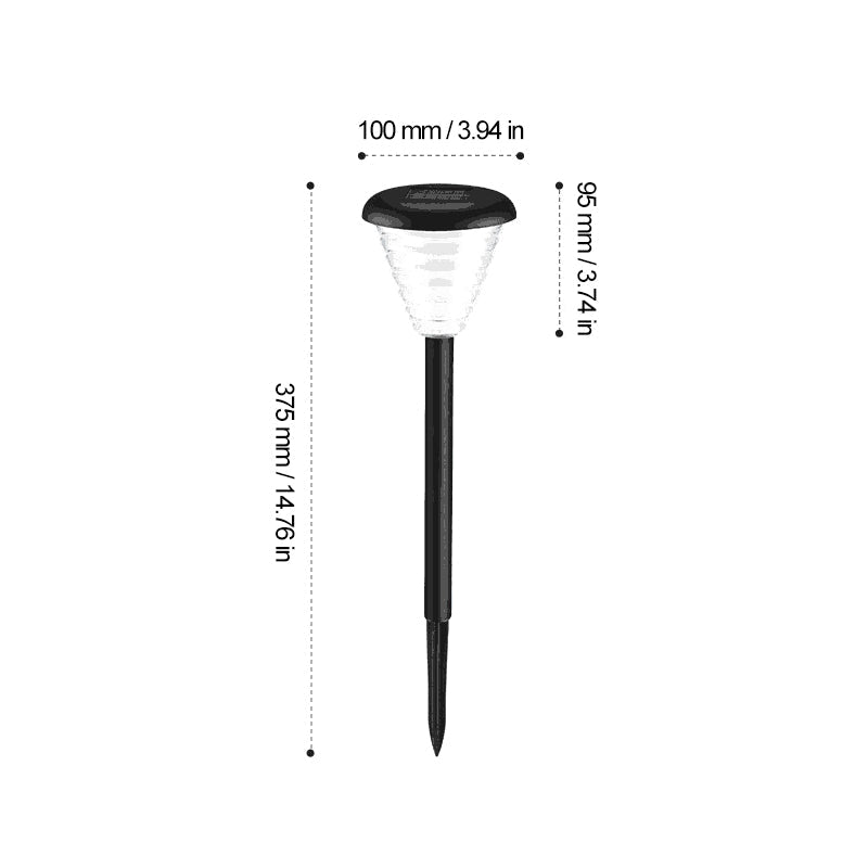 Lampes de pelouse solaires étanches(2 PCS)