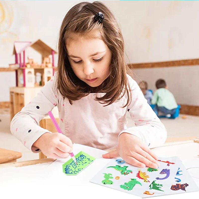 Peinture au diamant de dessin animé bricolage pour les enfants