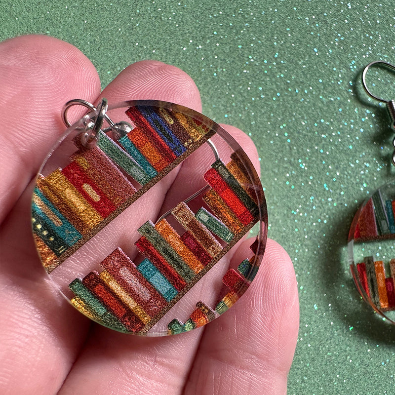 Boucles d'oreilles de livre / Boucles d'oreilles pour les amoureux des livres