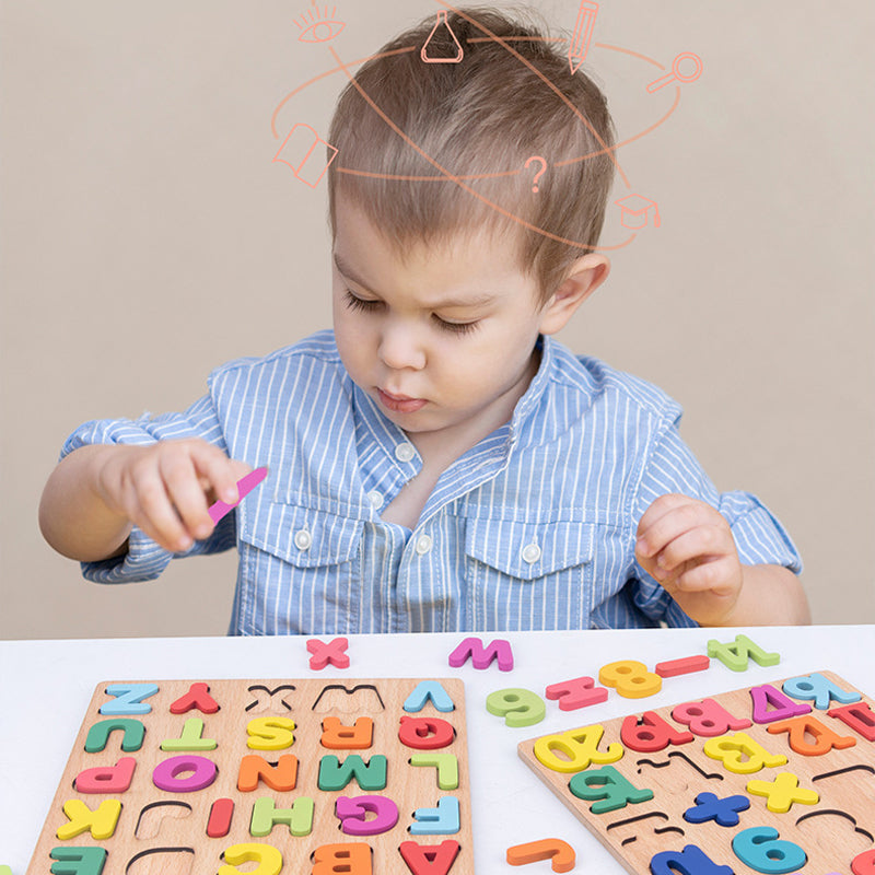 Puzzles en bois pour les tout-petits