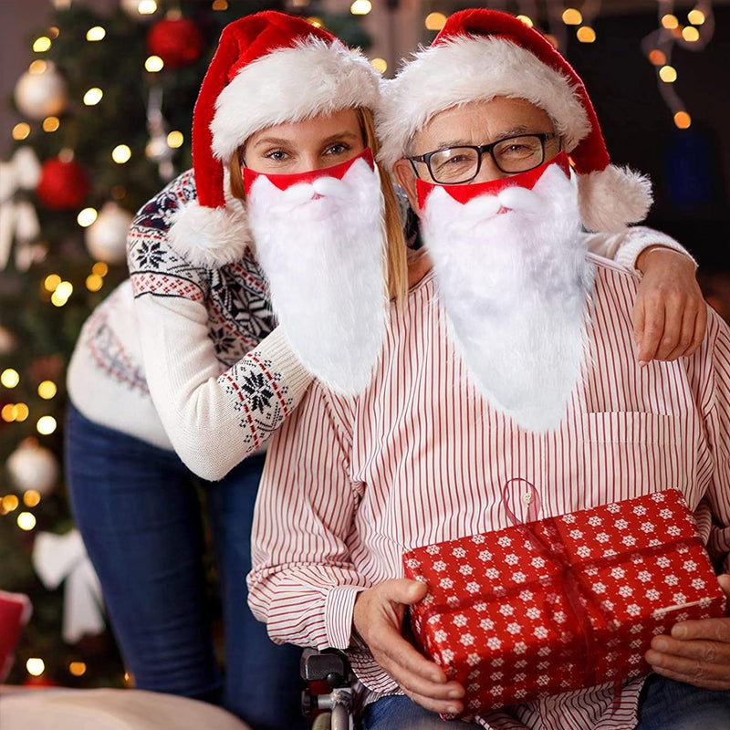 Masque facial du Père Noël