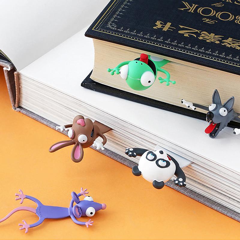 Marque-pages animaux 3D