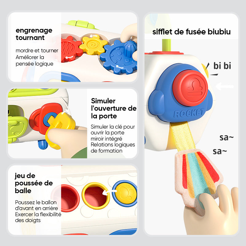 Boîte occupée d’apprentissage précoce Montessori