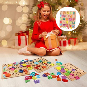 Puzzles en bois pour les tout-petits