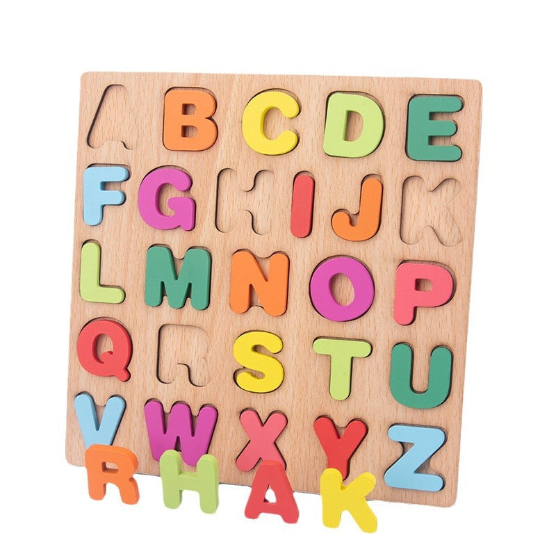 Puzzles en bois pour les tout-petits