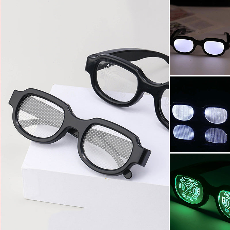 Lunettes lumineuses LED